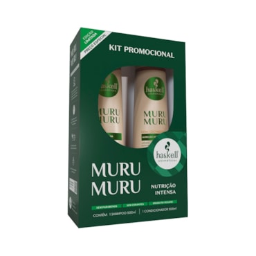 Kit Haskell Shampoo + Condicionador Murumuru 500ml