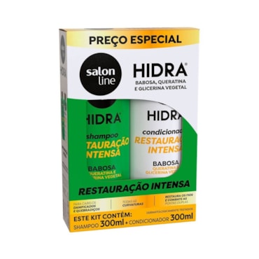 Kit Hidra Babosa Salon Line Shampoo + Condicionador