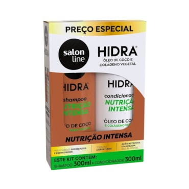 Kit Hidra Coco Salon Line Shampoo + Condicionador