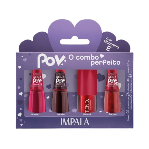 Kit Impala Coleção Pov Antonela 