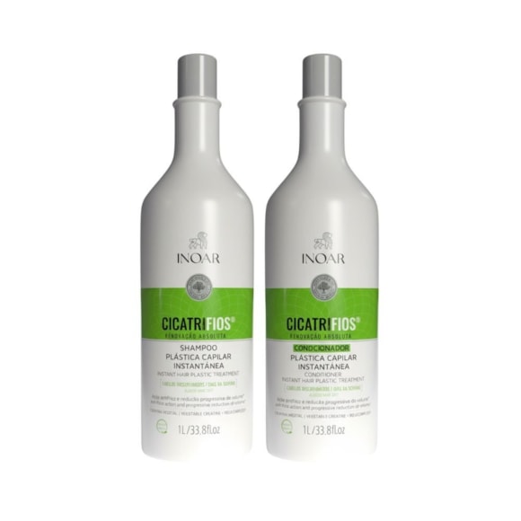 Kit Inoar Cicatrifios Shampoo + Condicionador 1L