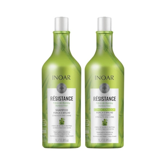 Kit Inoar Resistance Bambu Shampoo + Condicionador 1L