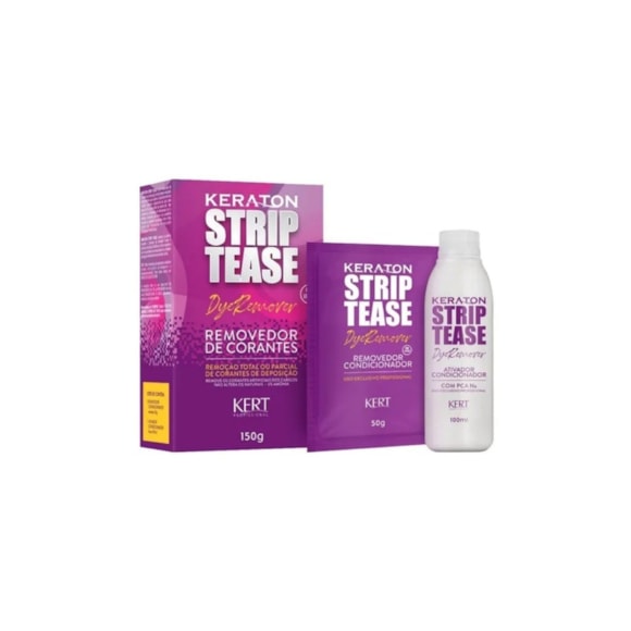 Kit Kert Removedor Keraton Strip Tease Dye Remover
