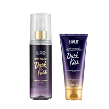 Kit KNY Dark Kiss – Body Splash + Hidratante Corporal