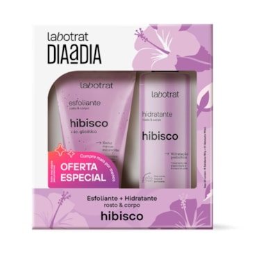 Kit Labotrat Dia a Dia Hibisco Esfoliante + Hidratante