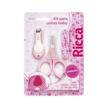 Kit Manicure Ricca Infantil Baby Colors 925