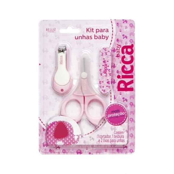 Kit Manicure Ricca Infantil Baby Colors 925