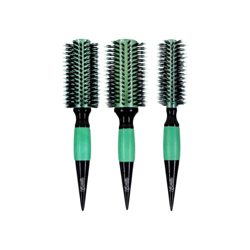 Kit Marco Boni Escova de Cabelo Profissional Bonitta Brilhante