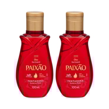 Kit Óleo Corporal de Amendoas Paixão Tentadora 200ml (2 Unidades)