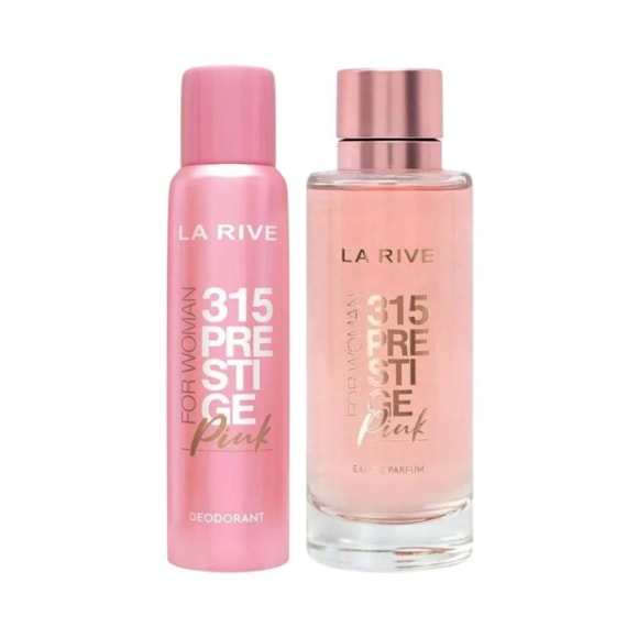 Kit Perfume La Rive Fem 315 Prestige Pink Edt 100ml + Desodorante 150ml