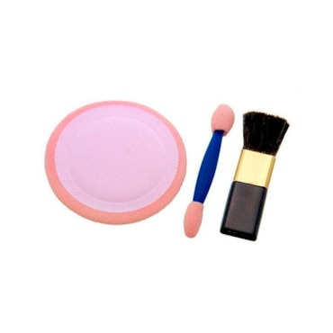 Kit Pincel De Maquiagem Santa Clara 210 Esponja Aplic Sombra