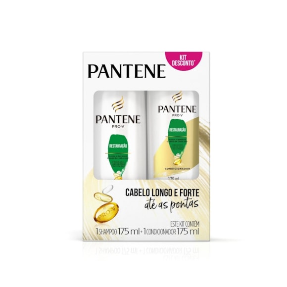 Kit Shampoo 350ml + Condicionador 175ml Pantene