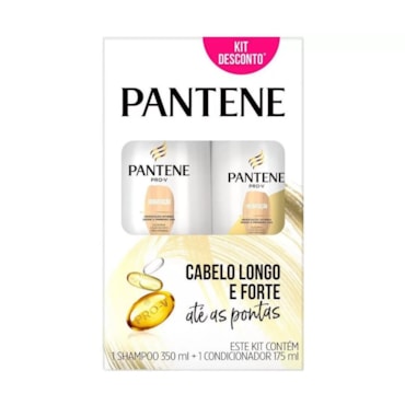 Kit Shampoo 350ml + Condicionador 175ml Pantene Hidra