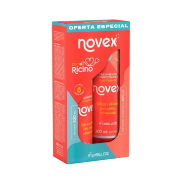 Kit Shampoo + Condicionador Novex Doctor Rícino