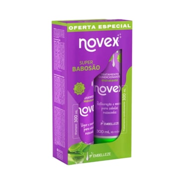 Kit Shampoo + Condicionador Novex Revitay Babosão