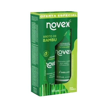 Kit Shampoo + Condicionador Novex Revitay Broto De Bambu