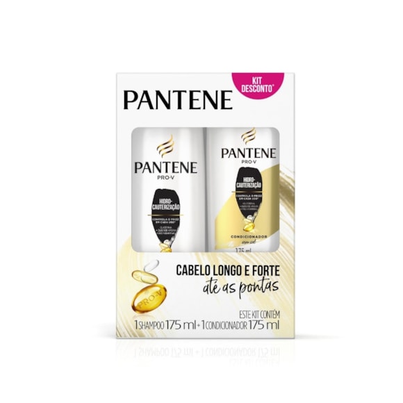 Kit Shampoo + Condicionador Pantene Hidro Cauterização 175ml
