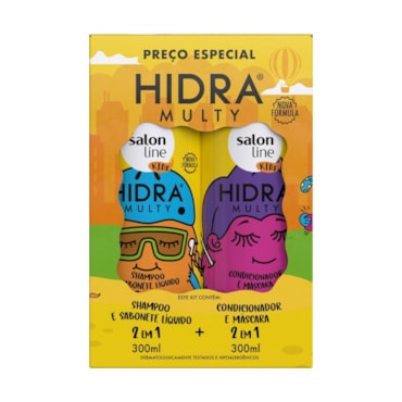 Kit Shampoo + Condicionador Salon Line Hidra Kids