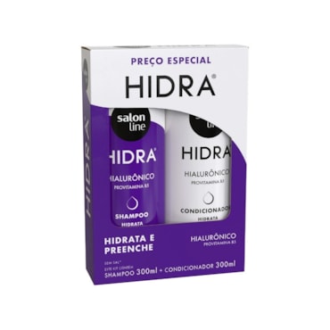 Kit Shampoo + Condicionador Salon Line Hidra Meu Ritual Hialurônico 300ml