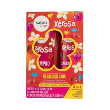 Kit Shampoo Condicionador Salon Line Xêrosa Glamour Chic