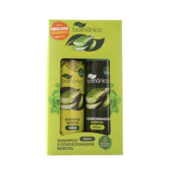 Kit Shampoo + Condicionador Tok Bothânico Babosa 400ml