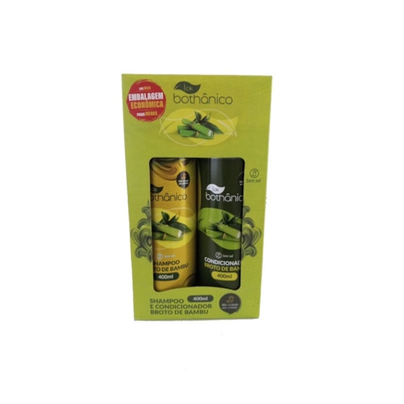 Kit Shampoo + Condicionador Tok Bothânico Broto Bambu 400ml