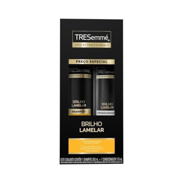 Kit Shampoo Condicionador Tresemmé Brilho Lamelar