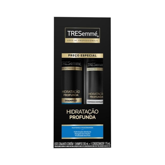 Kit Shampoo Condicionador Tresemmé Hidratação Profunda