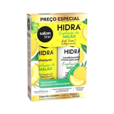 Kit Shampoo & Condicionador Salon Line Hidra Melão 300ml
