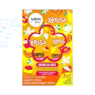 Kit Shampoo & Condicionador Salon Line Xêrosa Baunilha Doce