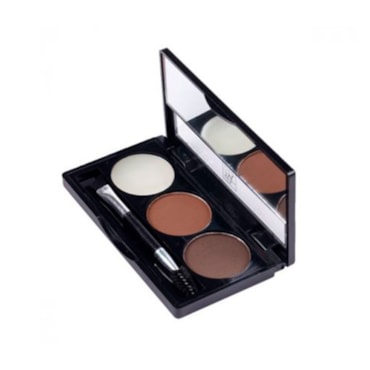 Kit Sobrancelha Kiss Chocolate Brown Rbkt03br