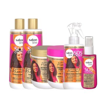 Kit Sos Cachos De Repente Pronta