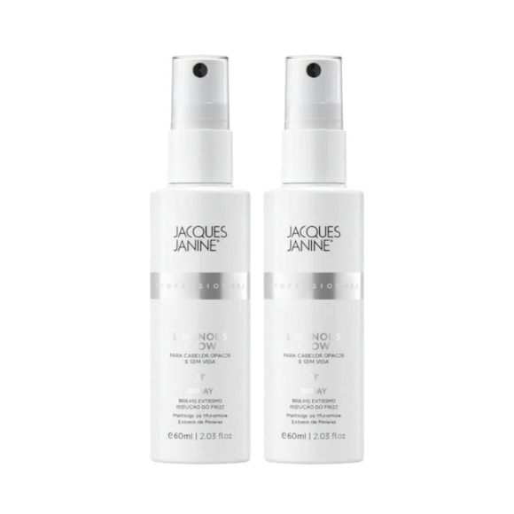 Kit Spray Finalizador Jacques Janine Luminous Glow 2 Unidades