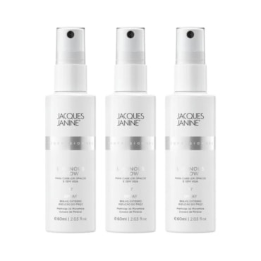 Kit Spray Finalizador Jacques Janine Luminous Glow 3 Unidades
