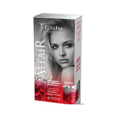 Kit Tintura Tonalizante Elisafer Color Affair 7.662 Vermelho Fucsia