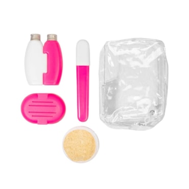 Kit Viagem Minná Pink