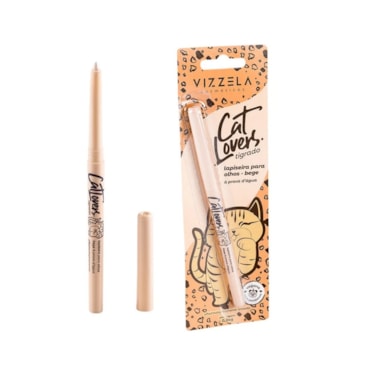 Lapiseira De Olho Retrátil Vizzela Cat Lovers Tigrado