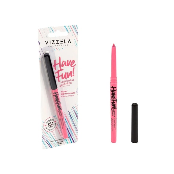 Lapiseira De Olho Vizzela Coleção Have Fun Cor Rosa