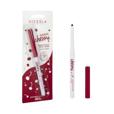 Lapiseira para Olhos Vizzela Cherry Bordô 0,3g