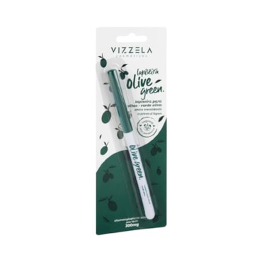 Lapiseira Para Olhos Vizzela Verde Oliva Matelizado