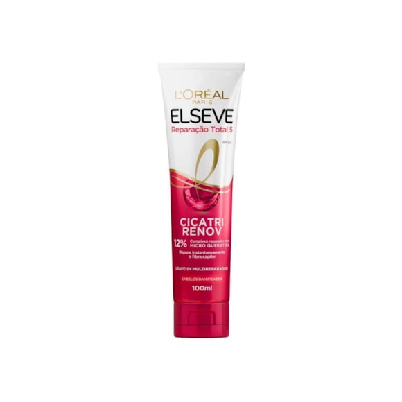 Leave-in Elseve Cicatri Renov Reparação Total 5 100ml