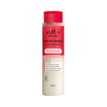 Leite Limpeza Vult Rosa Mosqueta 250ml