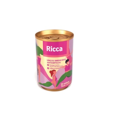 Lenço Antisséptico Ricca 30un
