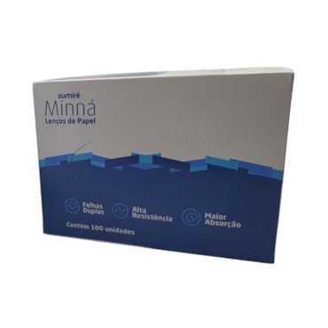 Lenço De Papel Minná C/100