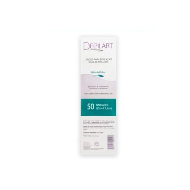 Lenço Para Depilação Depilart 50Fls