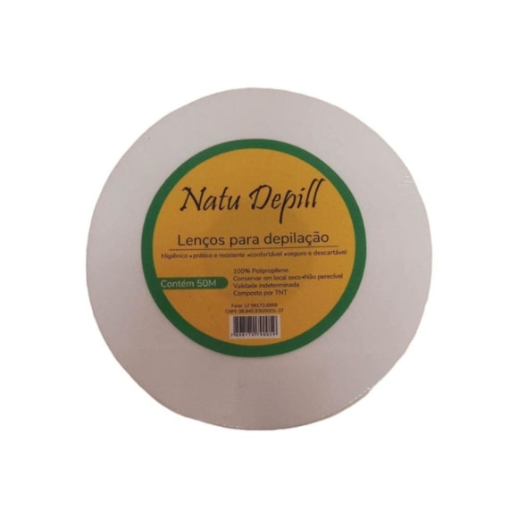 Lenço Para Depilação Natu Depill Depille 50M.