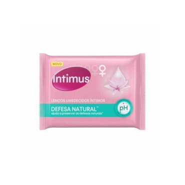 Lenço Umedecido Intimus Defesa Natural 16Un