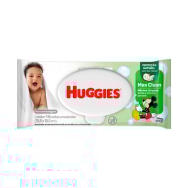 Lenço Umedecido Turma Da Mônica Huggies C/ 48Un  