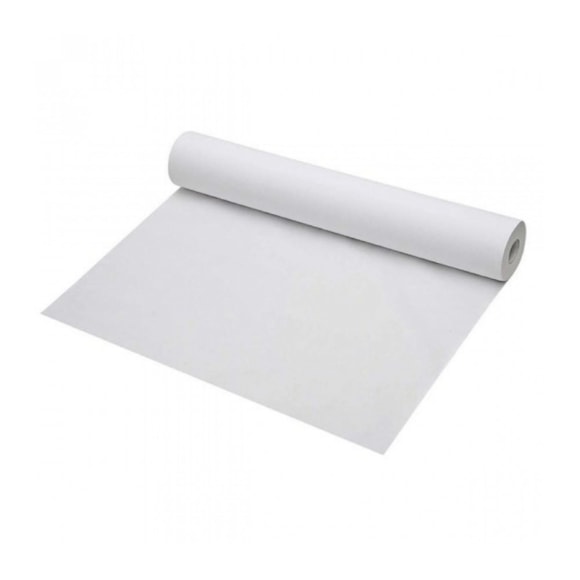 Lençol Descartável Santa Clara 0,5 X 50 M Branco Papel 845