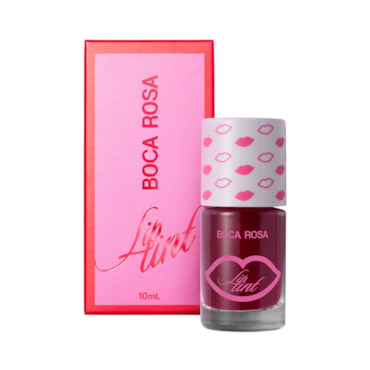 Lip Tint Boca Rosa Cor Rosa